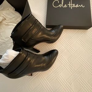 Cole Haan black bootie